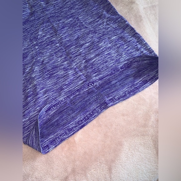 Lululemon Run Swiftly Tech‎ Racerback Tank Top Berry Purple Size 4 US  W1F10S - Picture 9 of 11